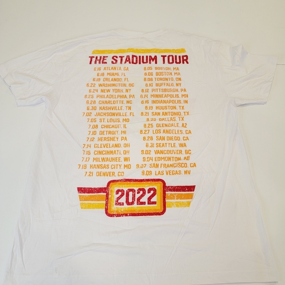 Motley Crue The Stadium Tour 2022 Official Merch Graphic Tee Size XL NEW! - Picture 10 of 11
